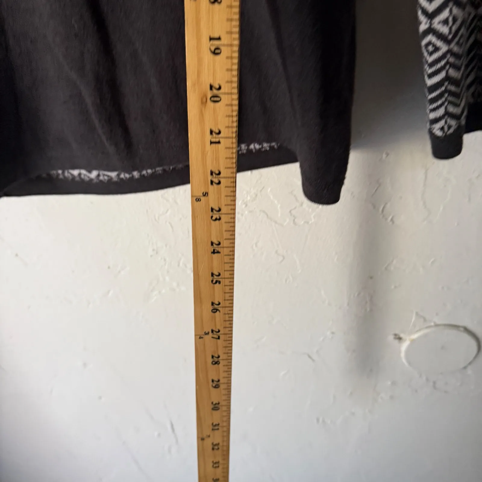 Aspen‎ Women's Charcoal Gray Fair Isle Pattern Hoodie Sweatshirt Size S Outdoor Black - Image 6