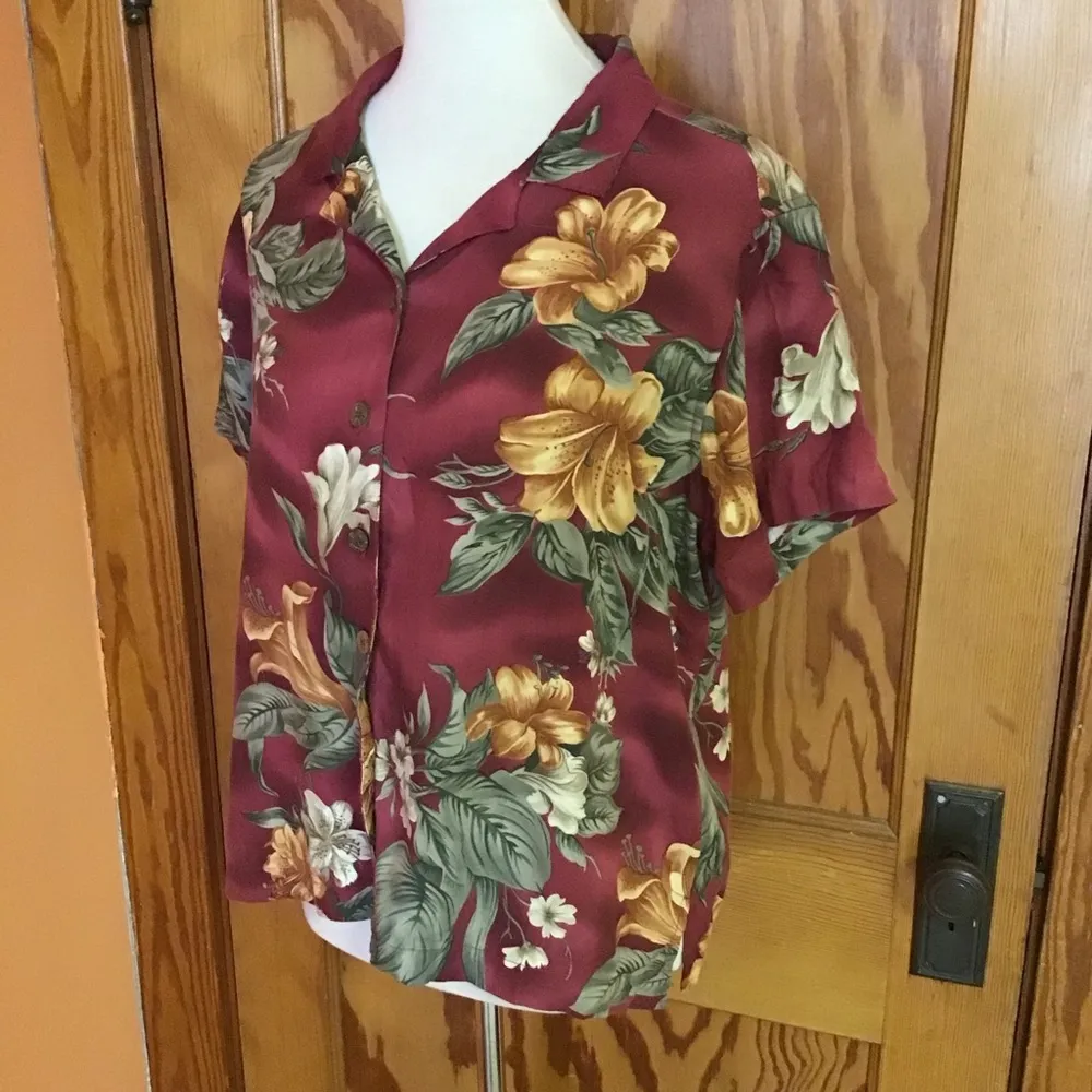 VTG Y2K Caribbean Joe Hawaiian Shirt - Image 5