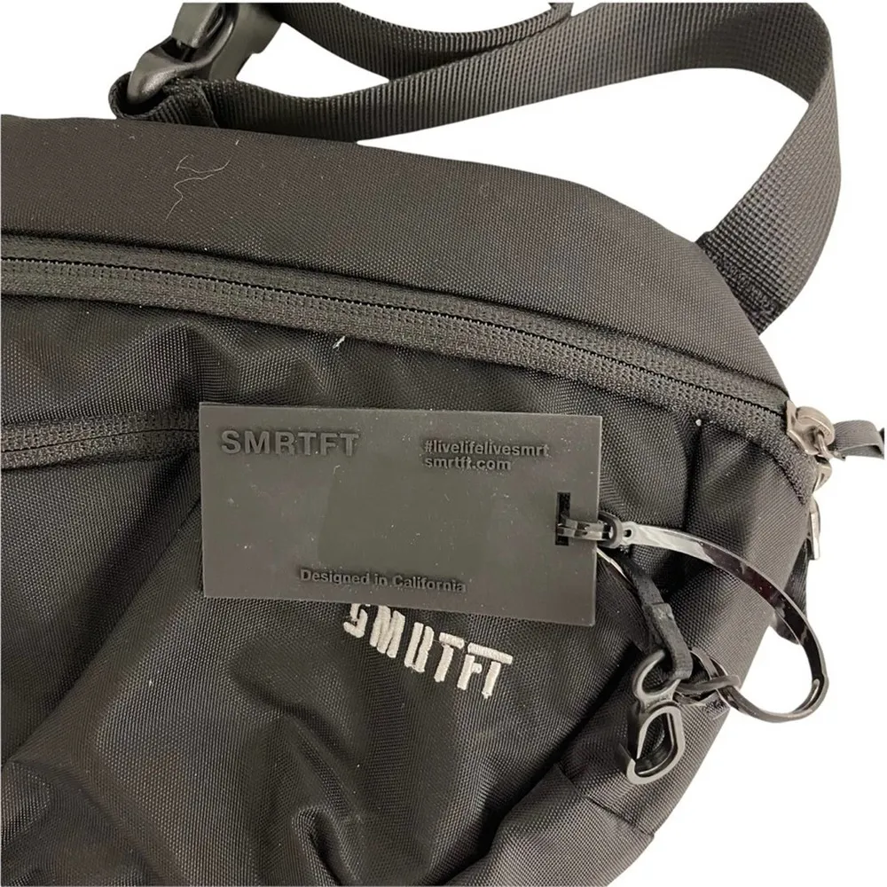 SMRTFT SmrtPac Essentials Fanny Pack Black Travel Gym Fitness Weight Train NWT - Image 8