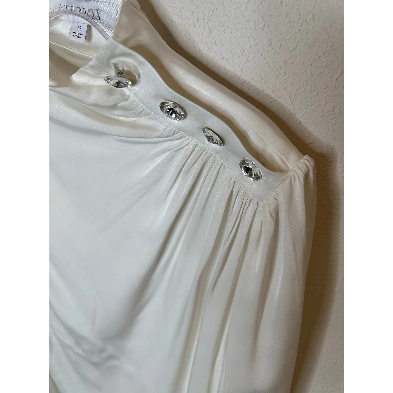 Intermix silk‎ Monica silk blouse -size 6 - Image 2