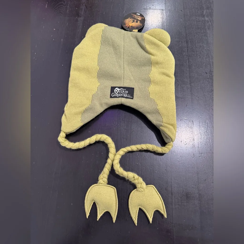 Cartoon Network Over The Garden Wall Jason Funderburker Frog Tassel Beanie - Image 4