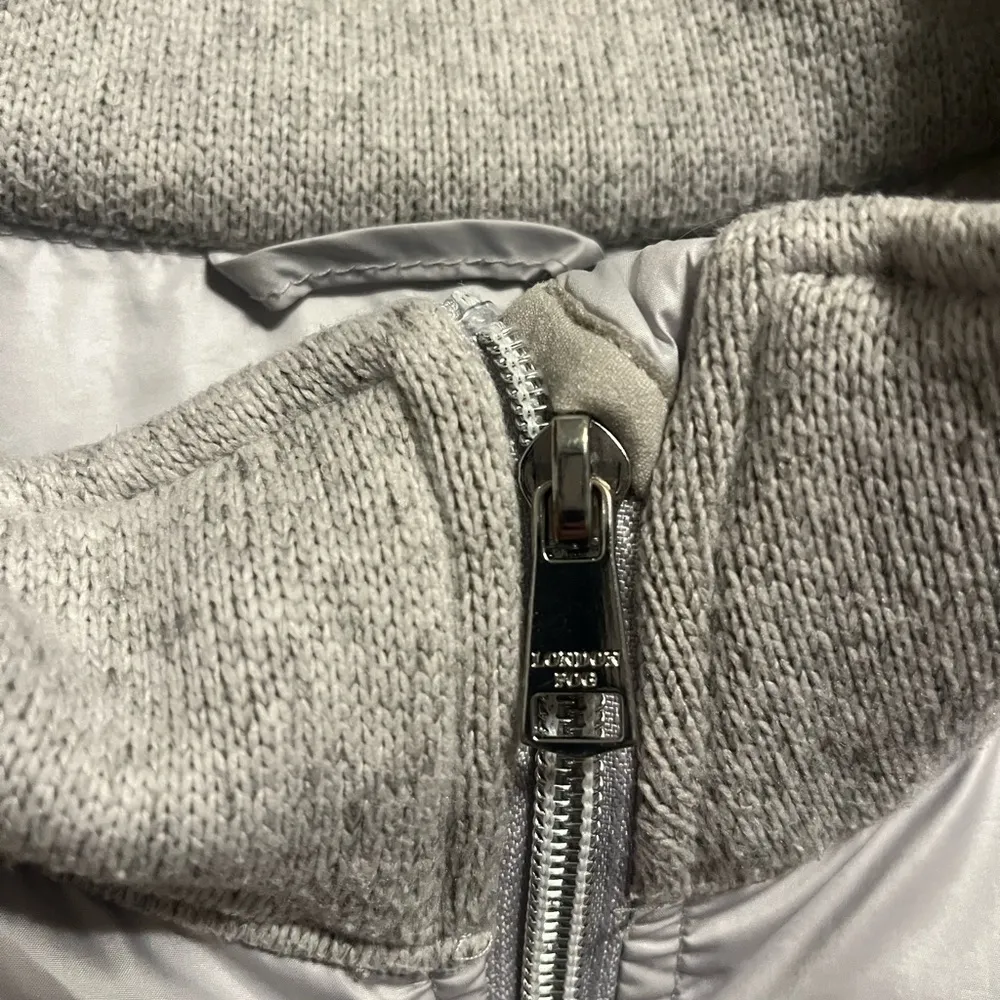 London Fog Grey Mock Neck  Jacket - Image 5