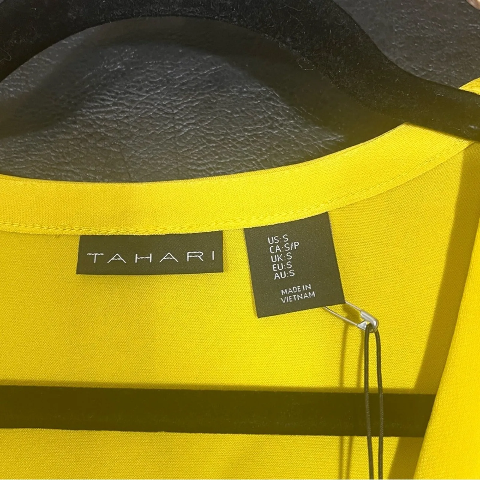 Tahari Yellow Tank‎ Top Size Small - Image 7
