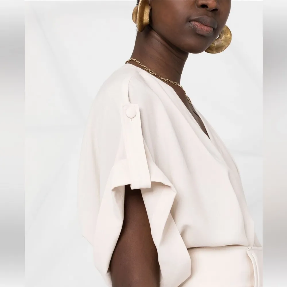 IRO  Paris Caspian cream jumpsuit FR 34 / US 2 - Image 3