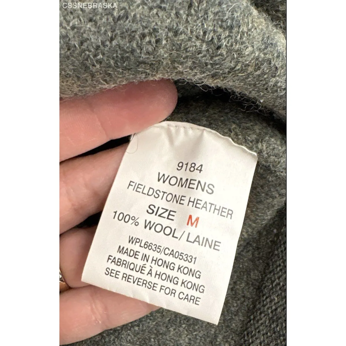 Woolrich Sage Rust VTG 90s Women‎ 100% Wool Knit Cardigan Sweater - Size Medium - Image 8