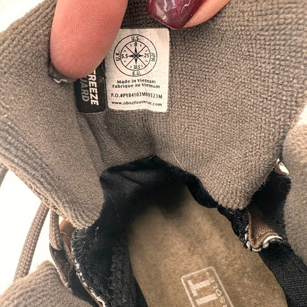 Oboz Women's Brown Cedar Mid Insulated B - Image 7