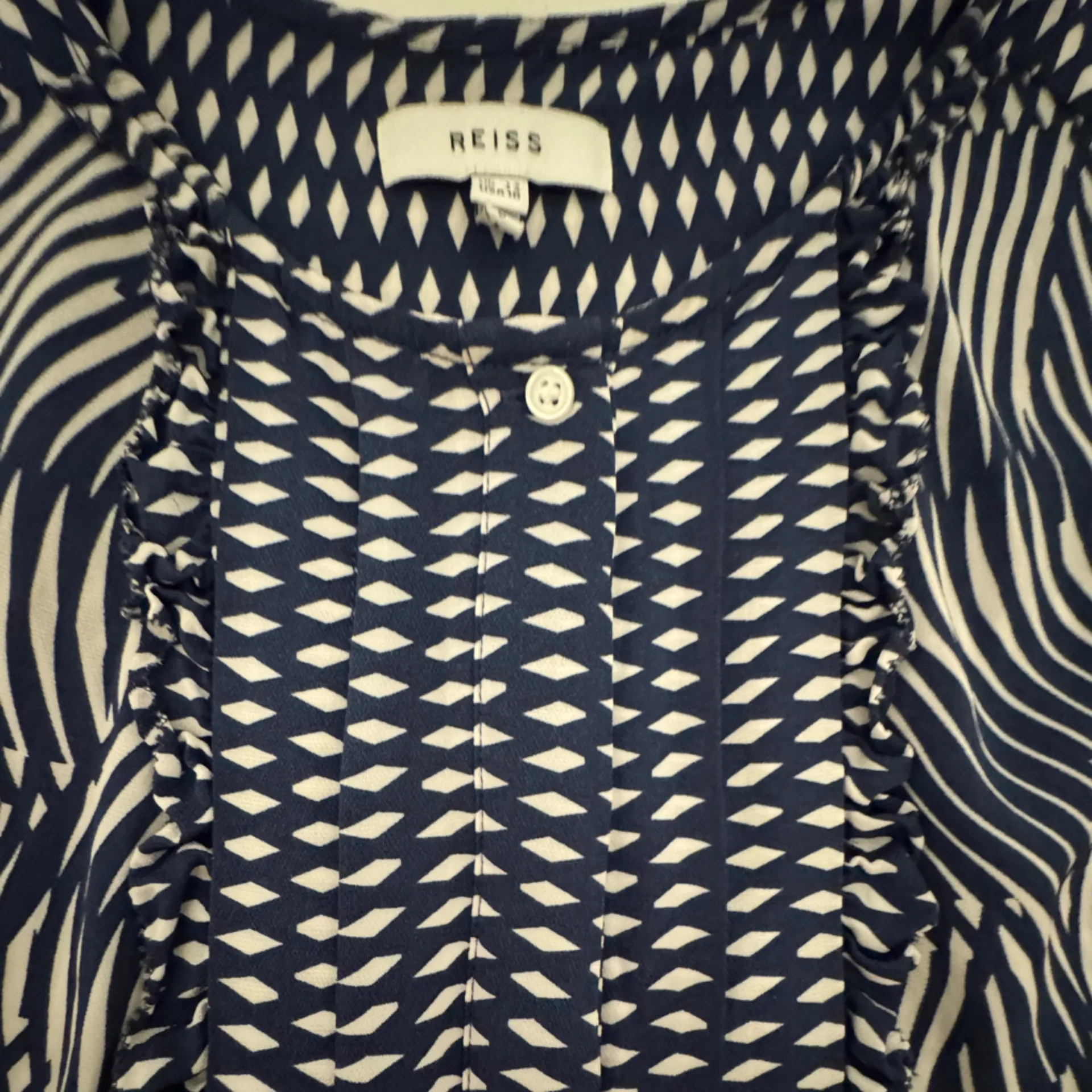 REISS Women’s Rebecca Blouse Size 10 - Image 7