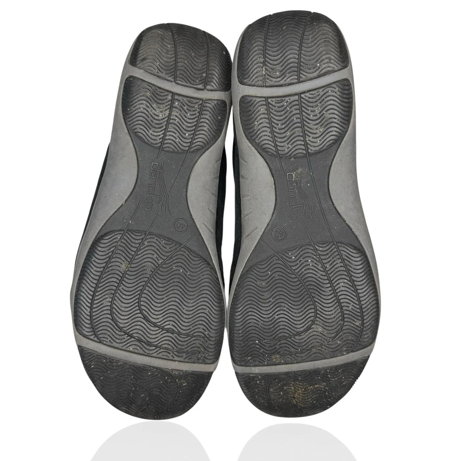 Dansko‎ Helen Black Suede Leather Sneaker Comfort Shoes Size 40 EU / US 9.5 - 10 - Image 10