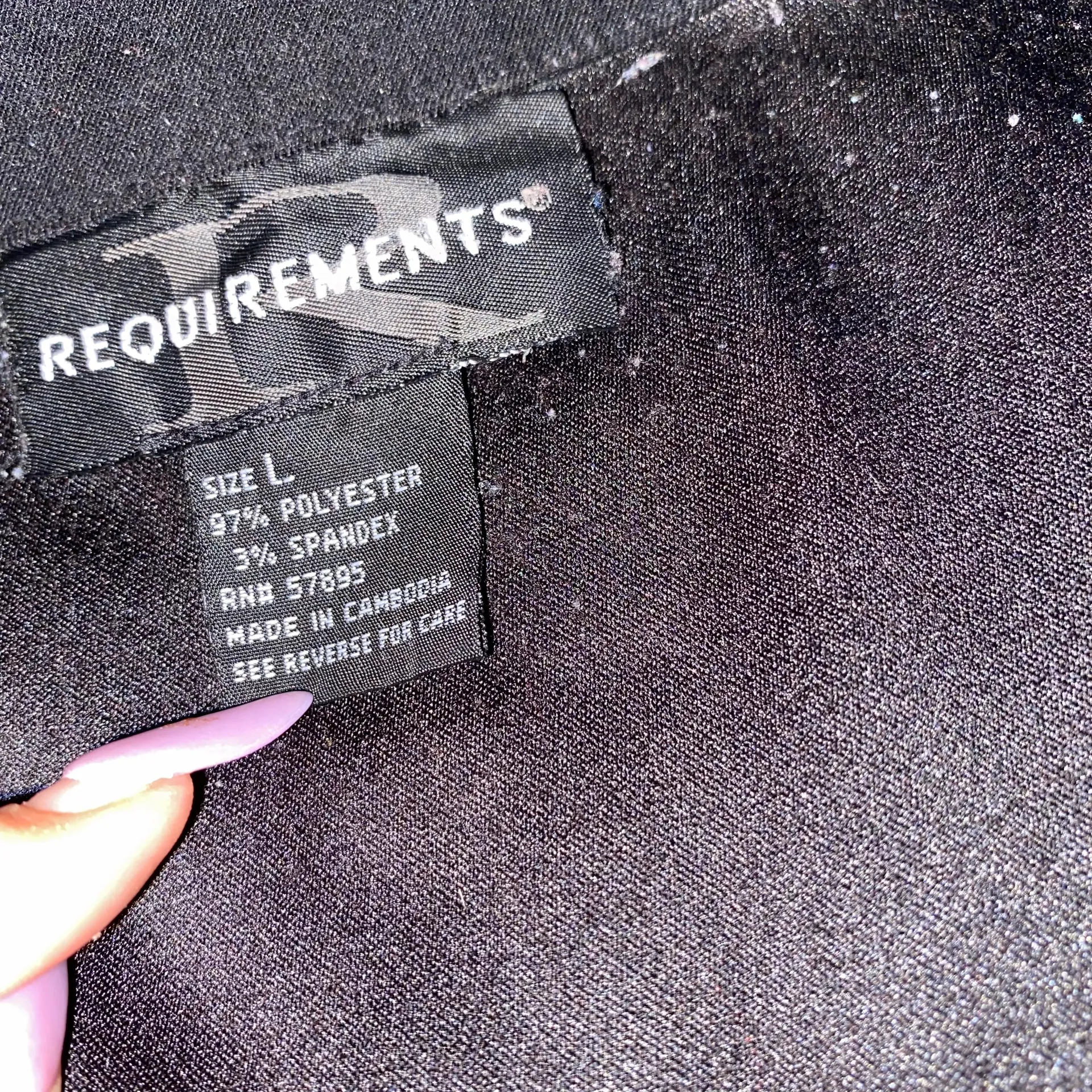 Blazer Black Size L - Image 2