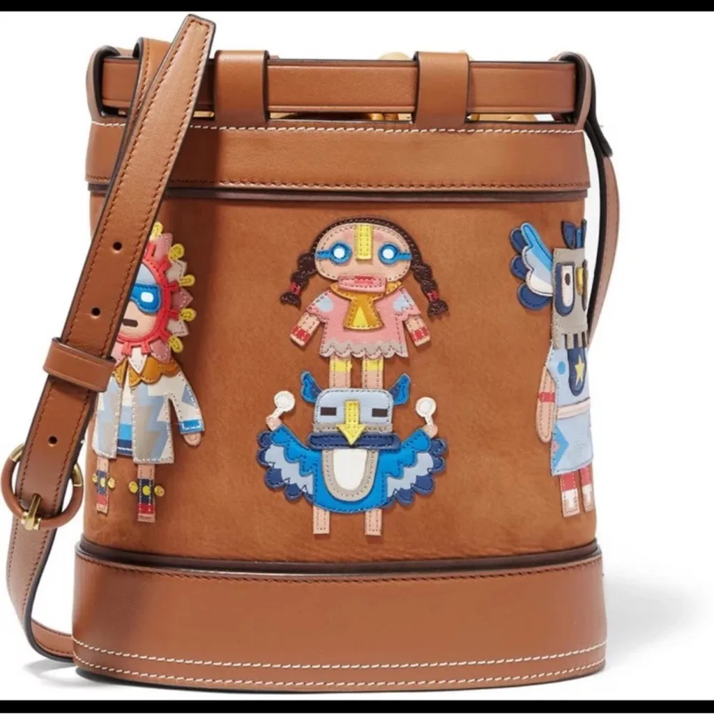 Tory Burch Holiday Mini Crossbody Bag with Festive Patch - Image 8