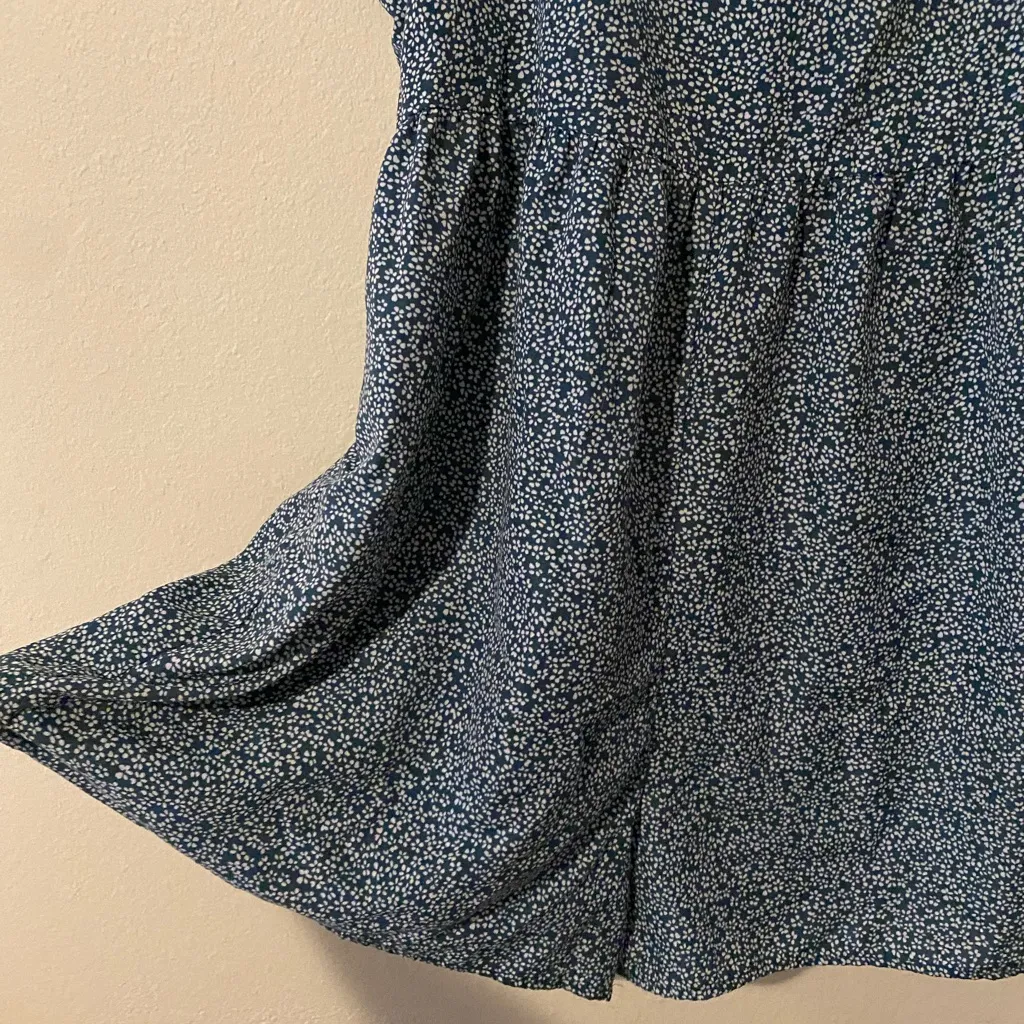 Floral Green Romper - Image 2