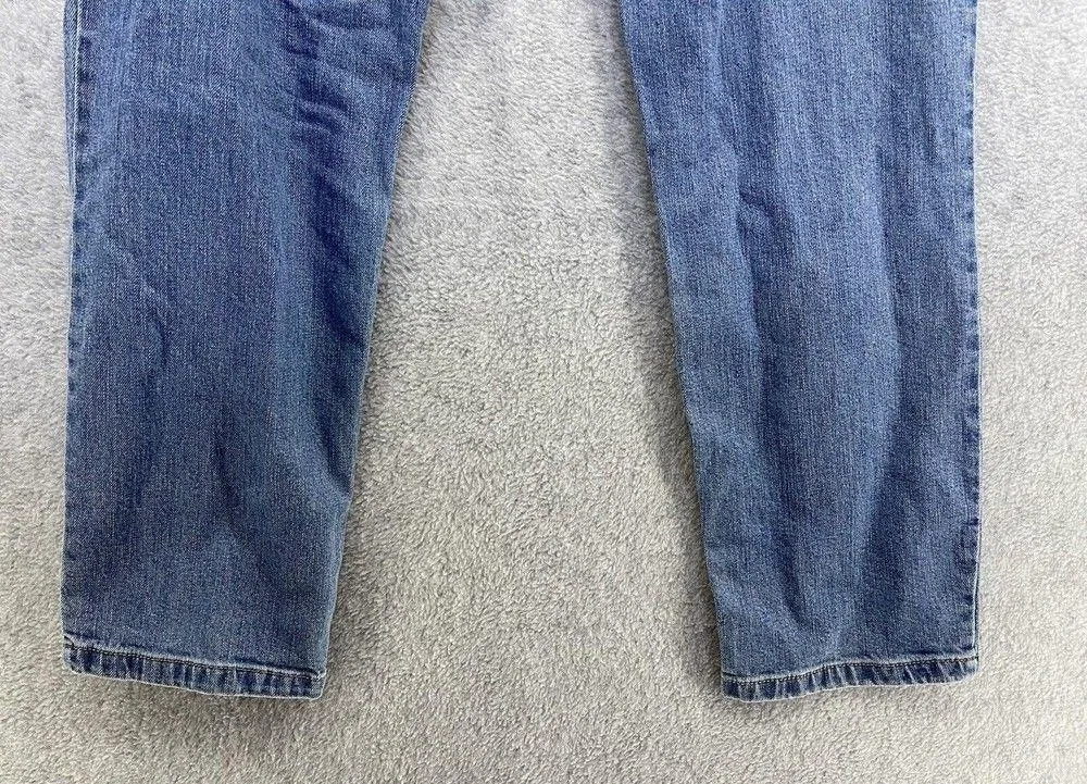 Great Expectations Maternity Jeans Size Large Medium Wash Stomach Panel Skinny Blue - Image 4
