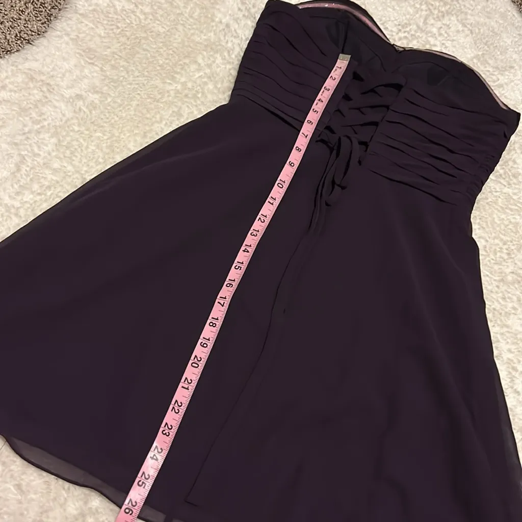 Bill levkoff strapless formal dress women’s size 8 - Image 3