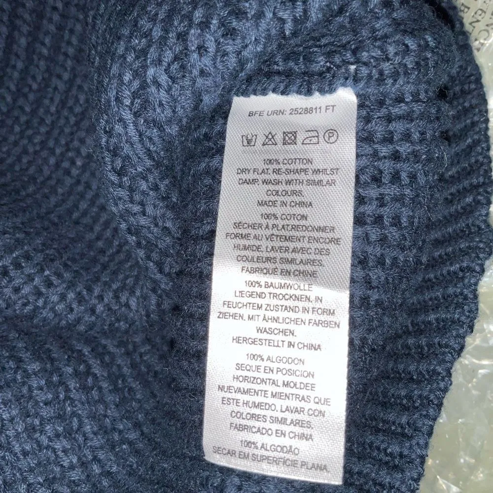 NWT French Connection Two Tone Turtleneck Sweater - Image 10