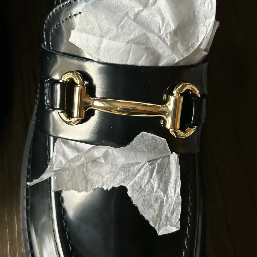 Madden Girl Womens  Harlow Platform Loafer - Black 8.5 NWOT - Image 5