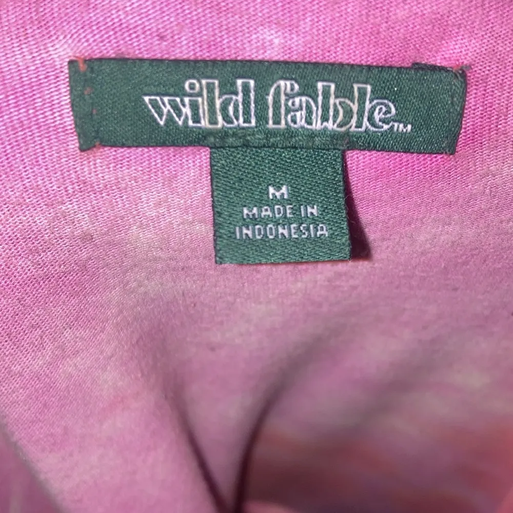 Wild Fable Pink & Orangeish Pink Tie-Dye Dress - Size Medium - Image 10