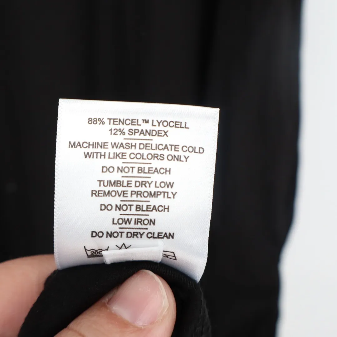 American Giant Women's Flex Maxi Dress Size XS Made In USA Black - Image 5