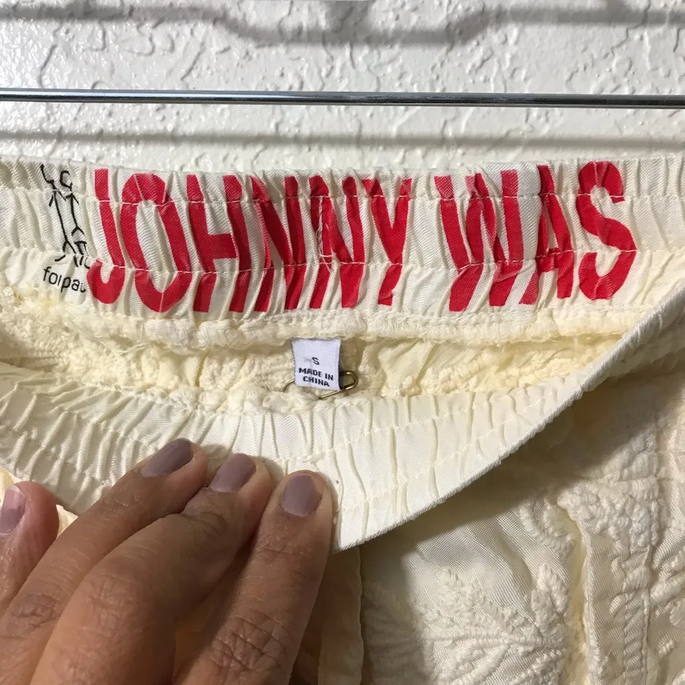 Johnny Was Love pull-on pants SZ S - Image 10