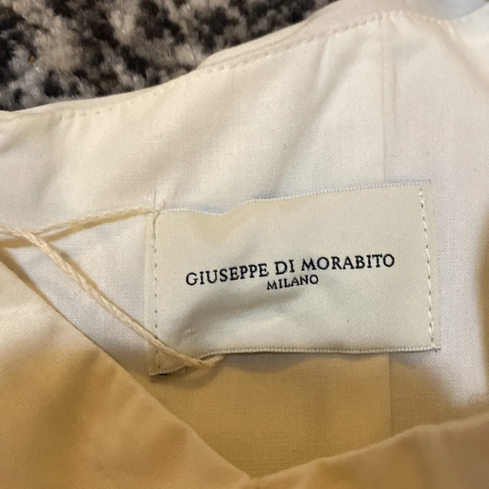 Giuseppe Di Morabito Ruched Milk Dress size 44 - Image 7