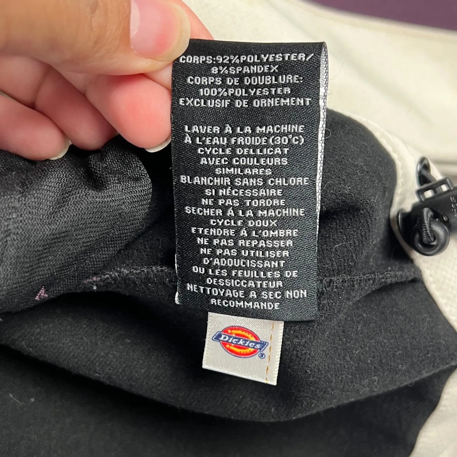 DICKIE'S‎ STORM Womens Softshell Jacket Hooded Plum Beige Outdoor, Size XL Purple - Image 13