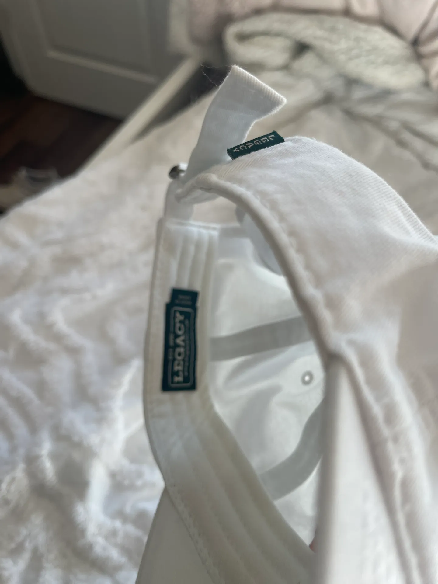 Clemson Baseball Cap White - Image 4