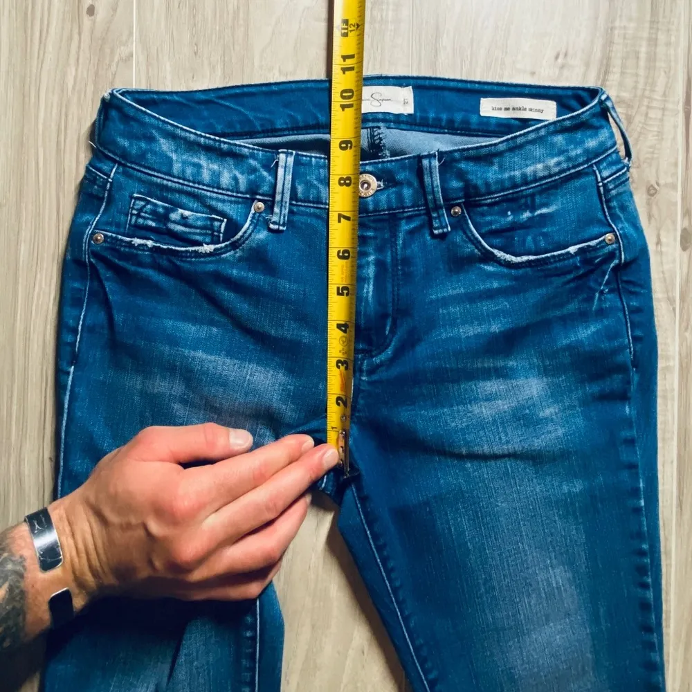 Jessica Simpson Kiss Me Ankle Skinny Split Tied Hem - 27 - Image 10