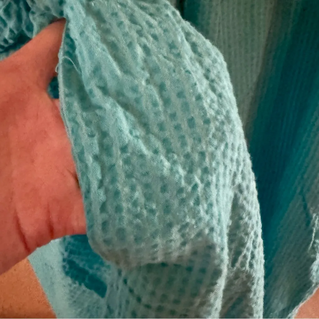 Only Necessities Embroidered Bib Seersucker Lounger Blue/White 4X, 34/36 Blue - Image 11