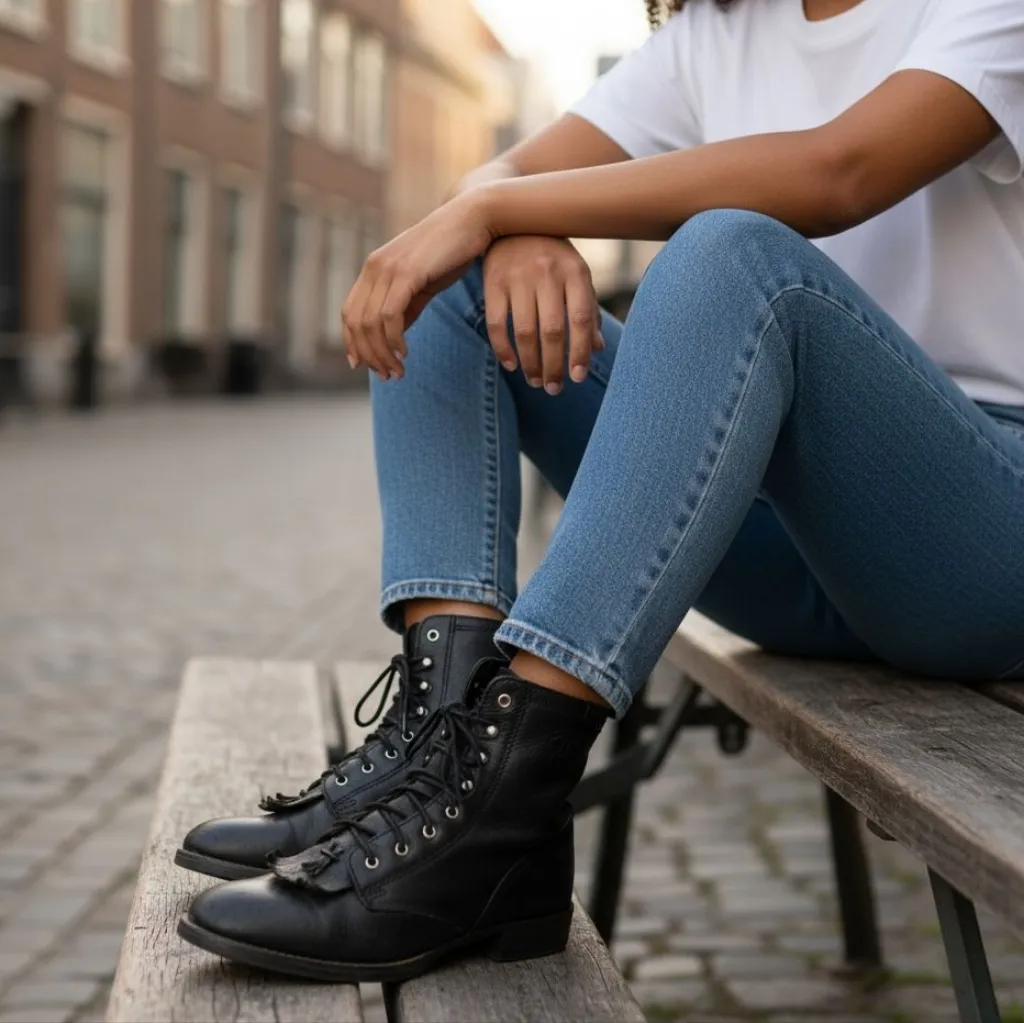 Ariat Lacer Boots GUC $170 Size 6.5B S3945 - Image 5