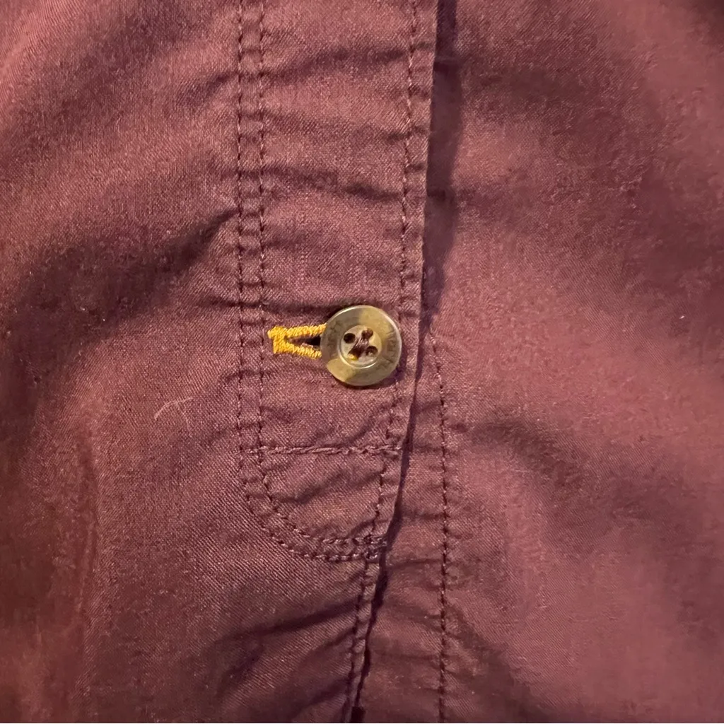 Carhartt Force Deep Wine Relaxed Fit Shirt size medium - Image 6