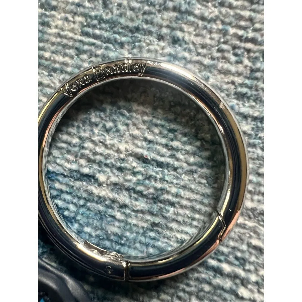 Vera Bradley Seashell Bag Charm / Large Keychain - Image 4