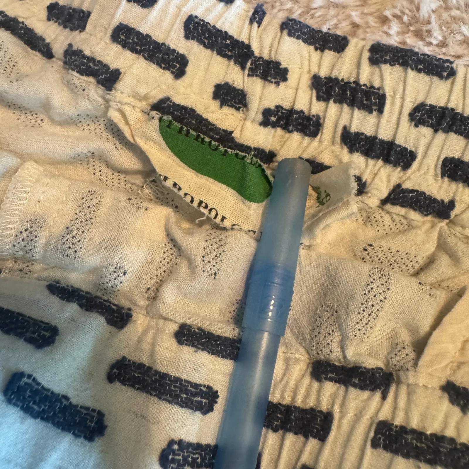 Women’s Anthropologie Shorts Linen cotton Lounge casual beach nautical XS - Image 3