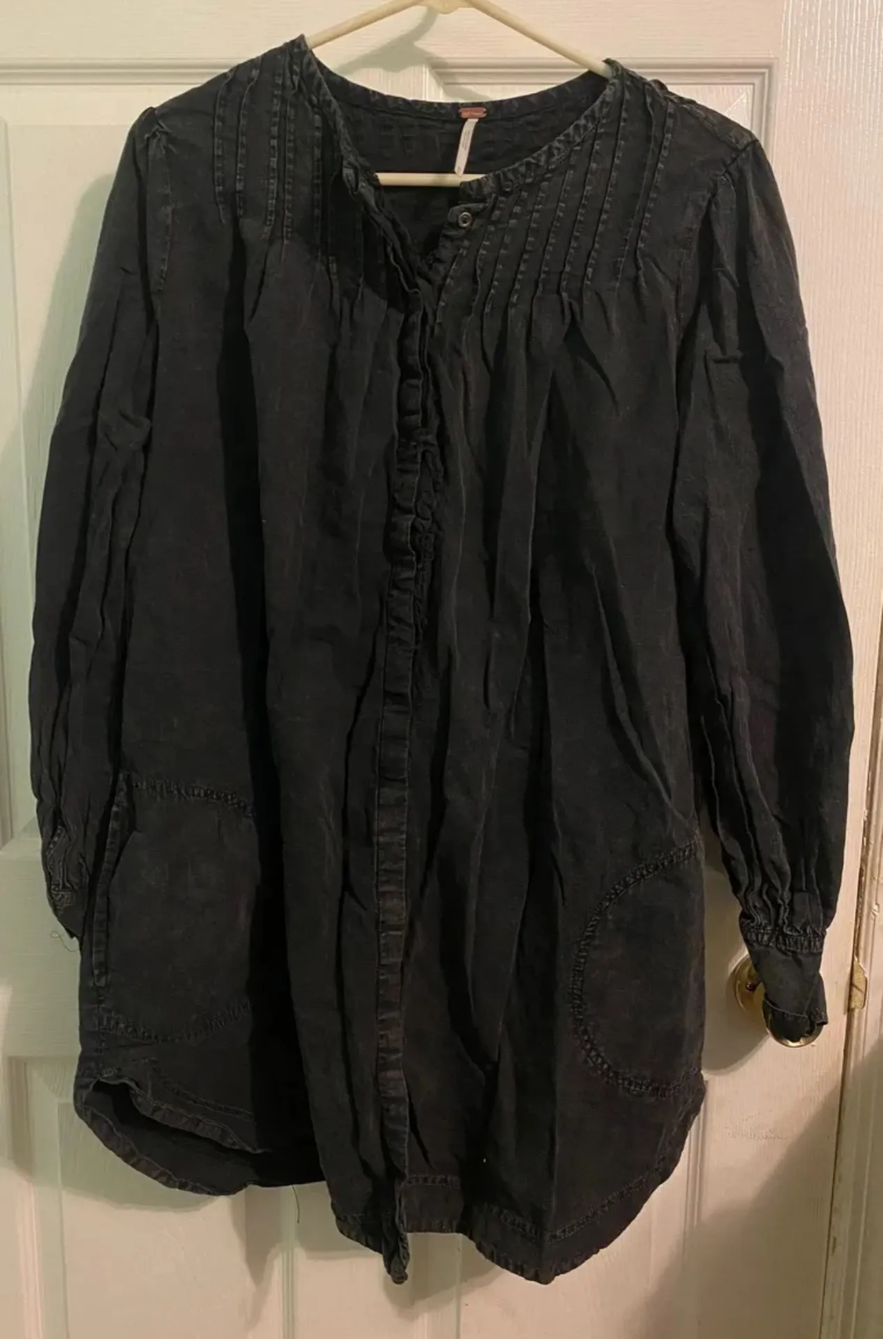 Denim Mini Dress - Image 2