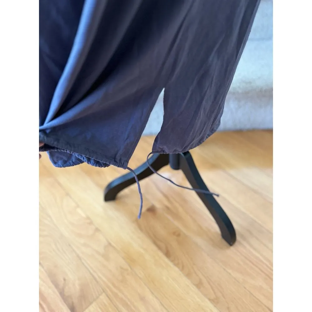 NWOT Zara Grey Puff Sleeve Bias Cut Lagenlook Dress - Image 3