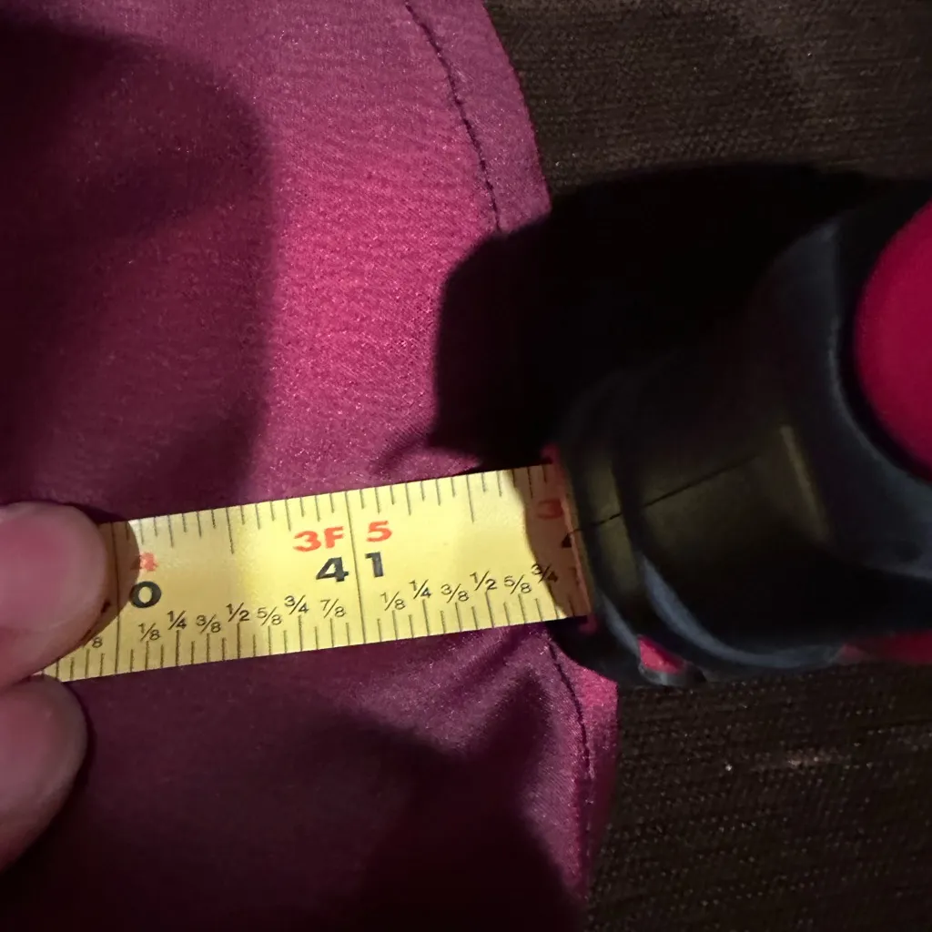 Chicwish Deep Satin Burgundy Long Sleeve 3 Gold Long Button Dress Sleeves  Sz XS - Image 14