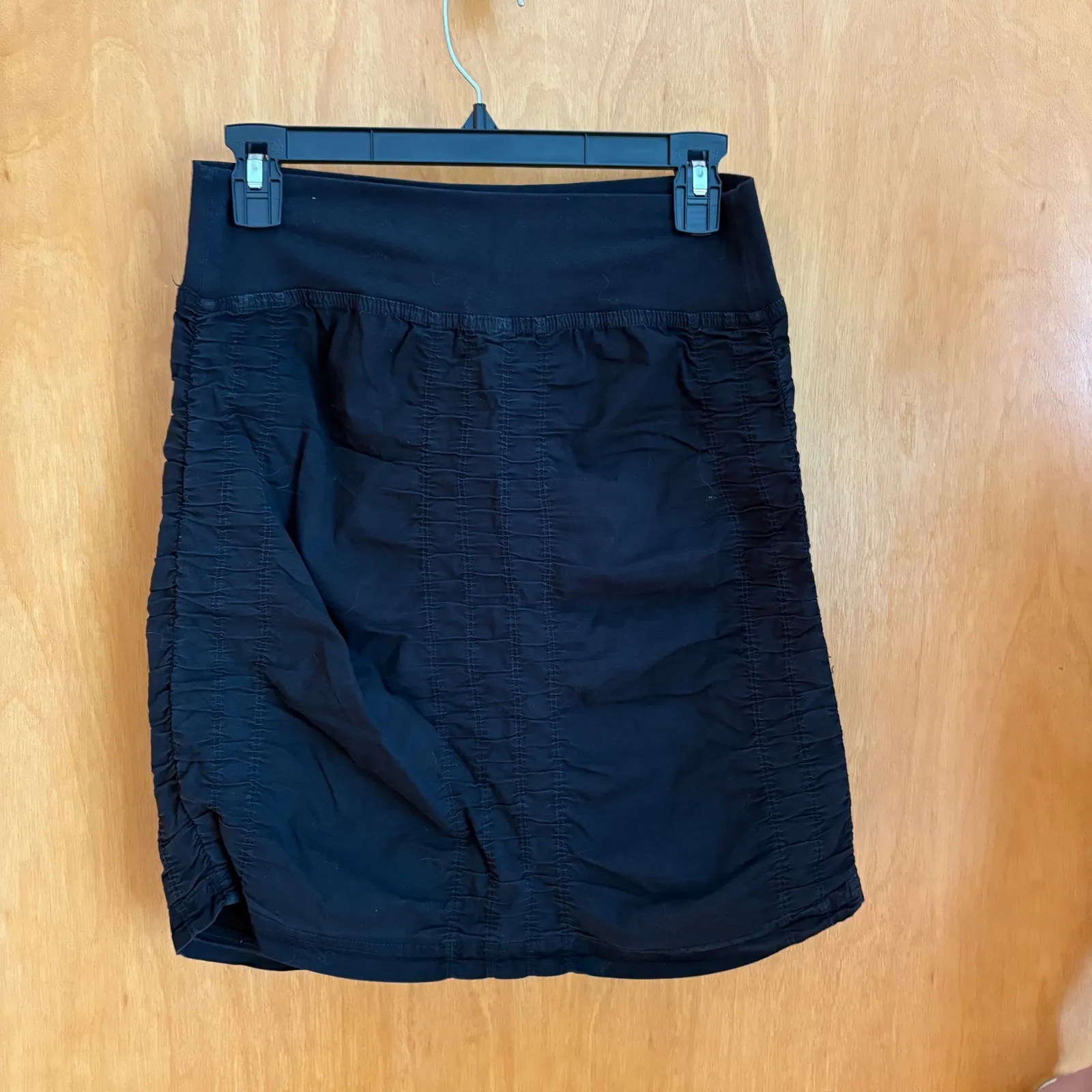 Wearables Ruched Mini Skirt Black XS‎ Casual Everyday Athleisure - Image 2