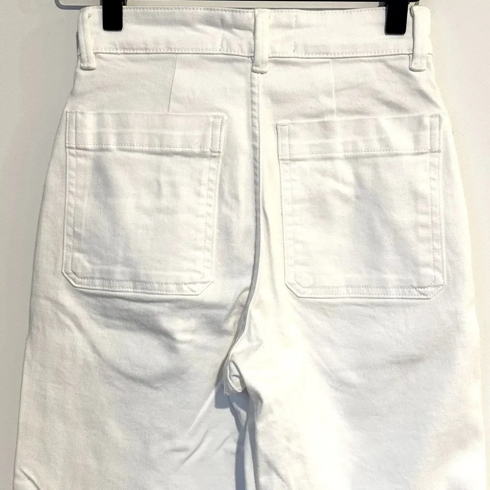 NWT Everlane The Straight-Leg Crop in Bone - Size 00 - Image 10