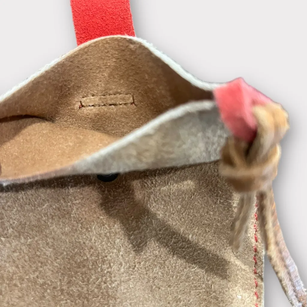 New Cowhide Saddle Cell Phone Holder - Image 3