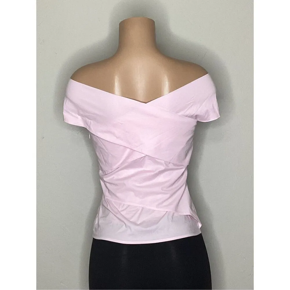 New. Bailey 44 pink Off-the-Shoulder Top. Size small. - Image 7