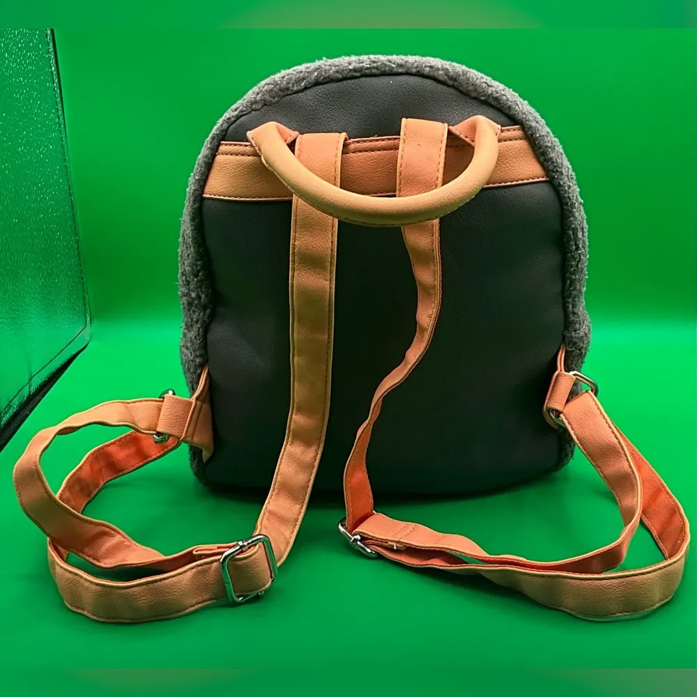 A Bioworld Star Wars The Last Jedi PORG Sherba Rare HTF Mini Backpack Orange - Image 2