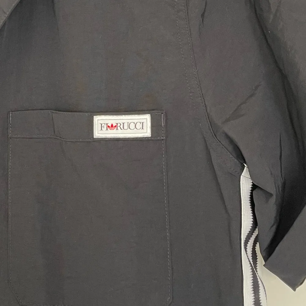 Adidas Original X Fiorucci Black Jumpsuit Size Small - Image 8