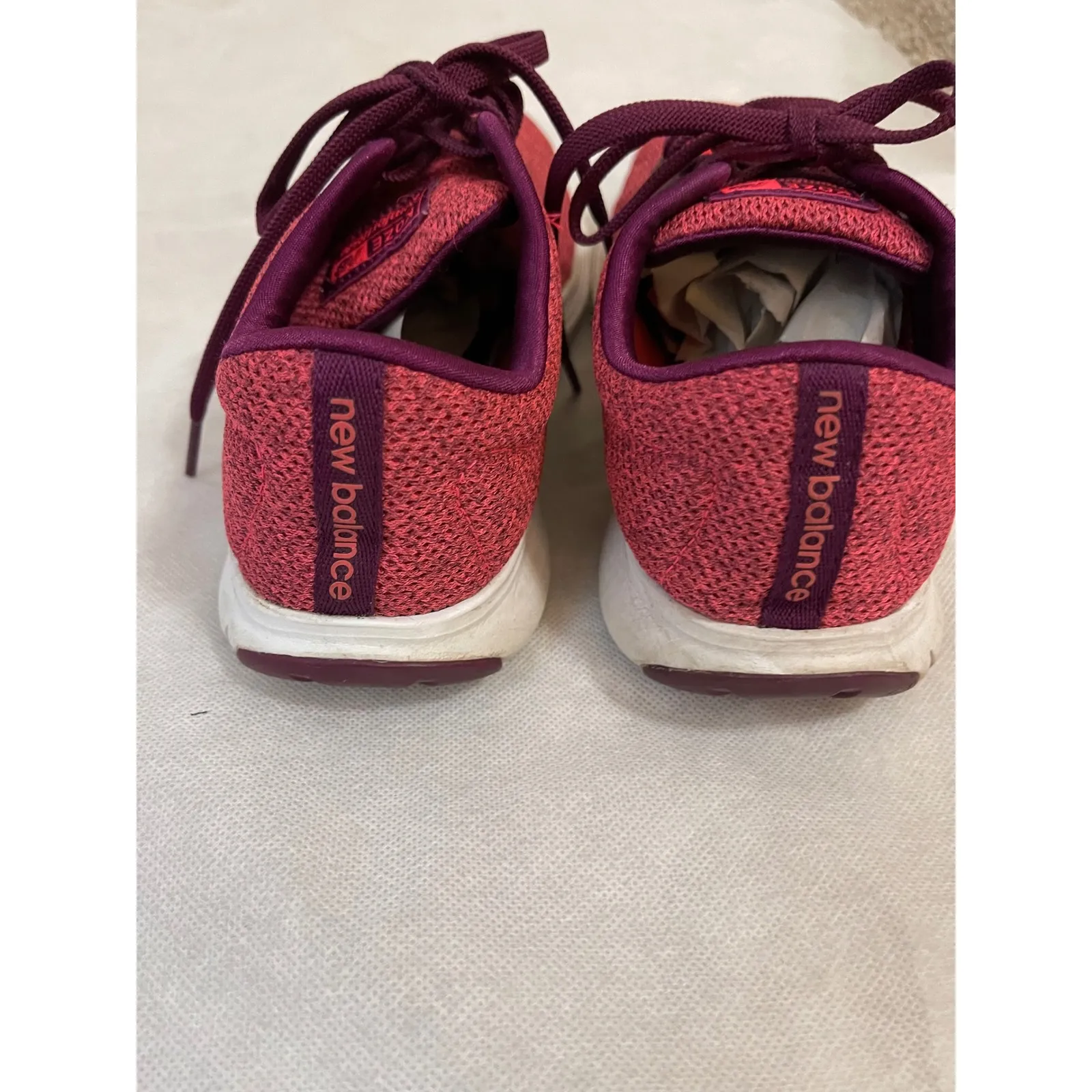 New Balance Women's 7 Koze Comfort Ride Pink Preowned - Image 3