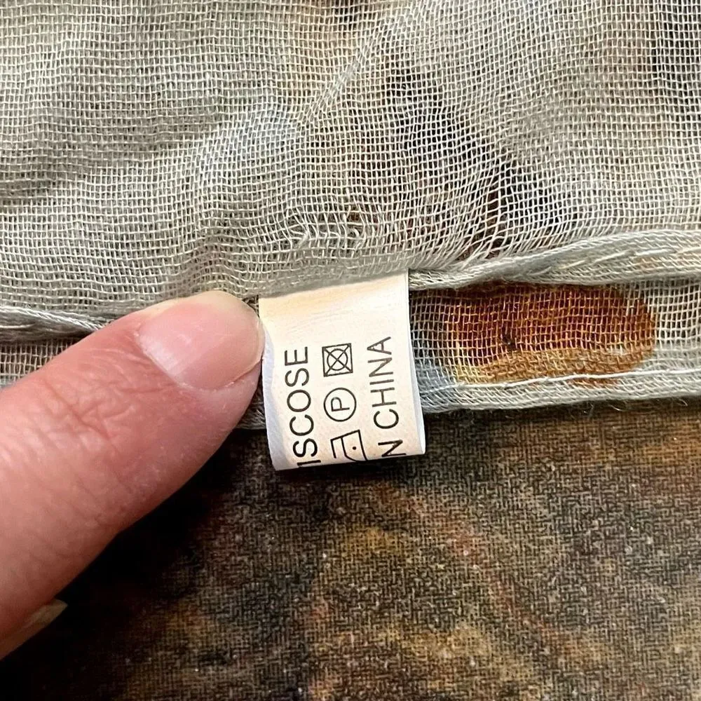 Pug love Dog Face Scarf Blue - Image 6