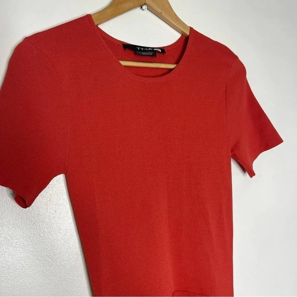 TY-LR Revolve The Odessa Knit Dress in Rust Size XS - Image 3