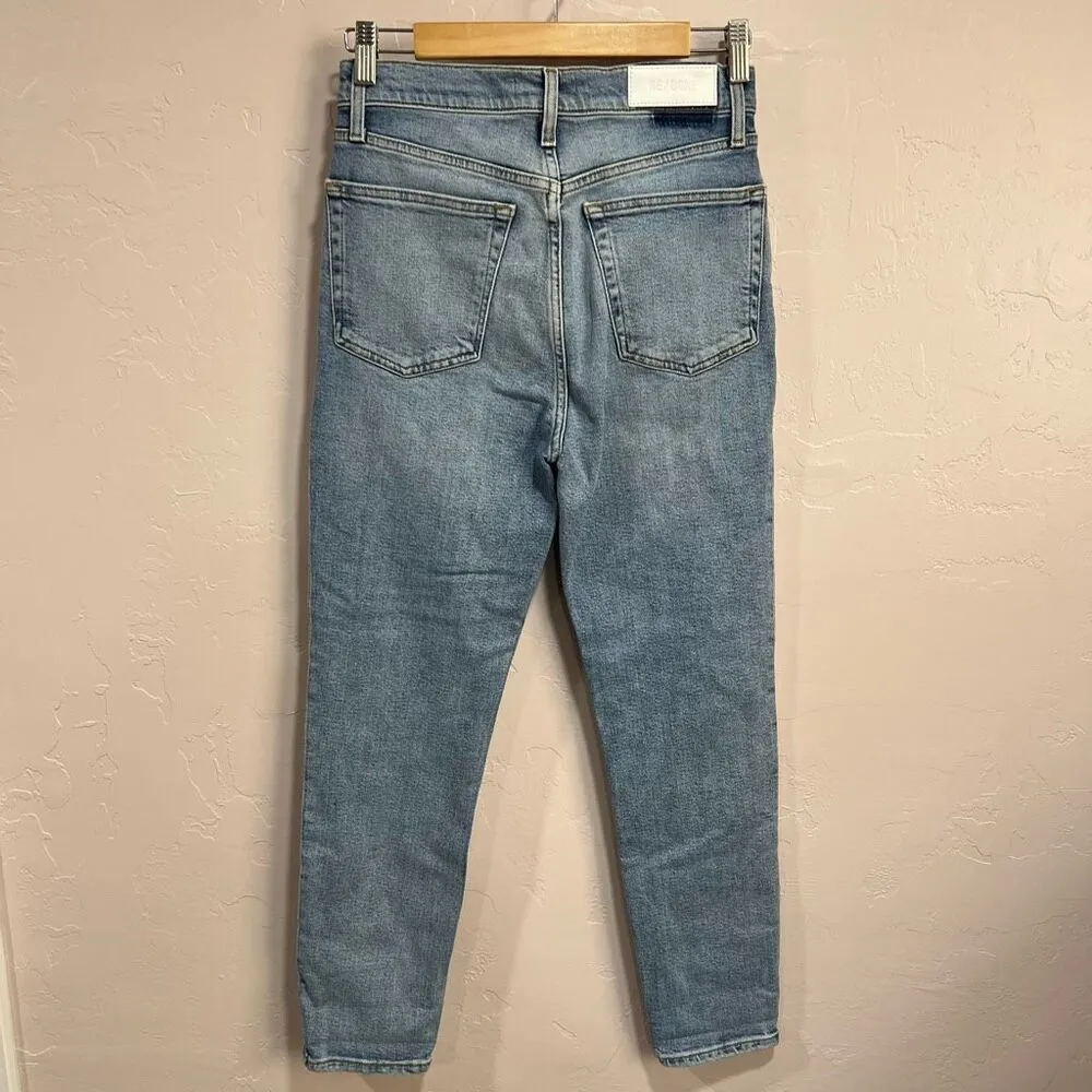 RE/DONE  Comfort Stretch High Rise Ankle Crop - Image 2