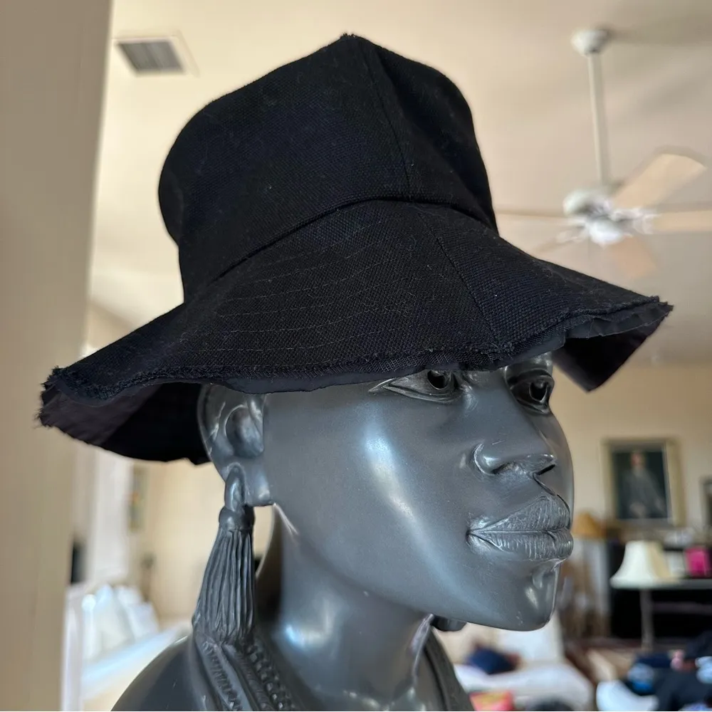 Ader Error Black Logo Bucket Hat - Image 2