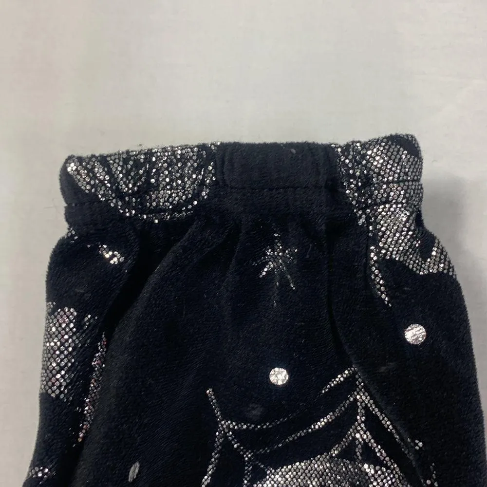 Nightmare Before Christmas Black Jack Skeleton Velour Joggers Size Small - Image 5