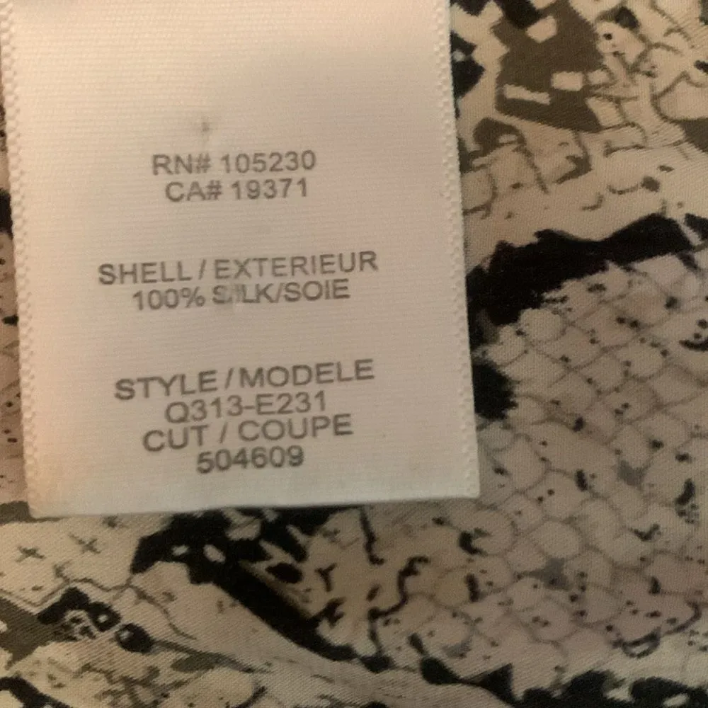 EQUIPMENT FEMME Silk Python Print Top small - Image 12