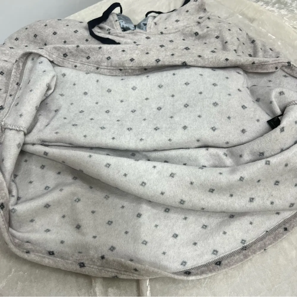 Simply Vera Vera Wang xl Soft Fleece Loungewear Hoodie kangaroo pocket velour - Image 11