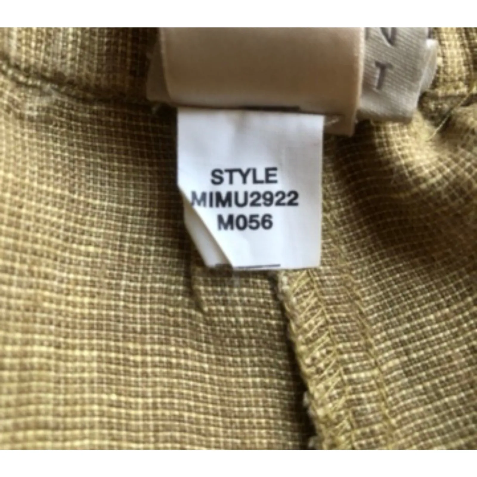 Vintage Sigrid Olsen Sport Linen Pants Beige Embroidered Hem 100% Linen Size 14 - Image 11