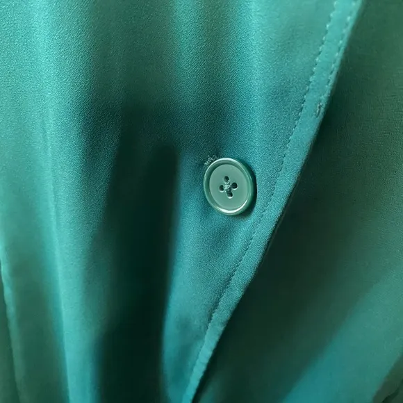 Torrid green 1 button, long kimono with‎ pockets - Image 4